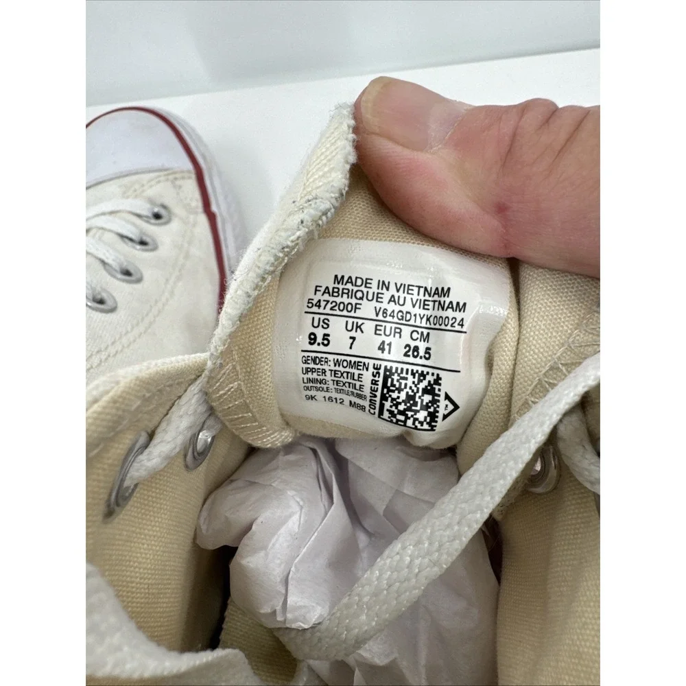 Converse Chuck Taylor All*Star Lux Hidden Heel Wedge Women's‎ Size 8 Rare - Picture 7 of 13